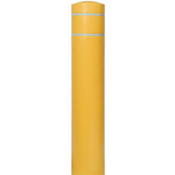 Chicken Pieces Innoplast BollardGard 13 3/16" x 60" Yellow Bollard Cover with Reflective Stripes 