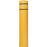 Chicken Pieces Innoplast BollardGard 13 3/16" x 60" Yellow Bollard Cover with Reflective Stripes 