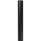 Chicken Pieces Innoplast BollardGard 9 1/8" x 72" Black Bollard Cover with Reflective Stripes 