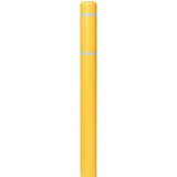 Chicken Pieces Innoplast BollardGard 4 11/16" x 72" Yellow Bollard Cover with Reflective Stripes 