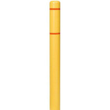 Chicken Pieces Innoplast BollardGard 4 11/16" x 72" Yellow Bollard Cover with Reflective Stripes 