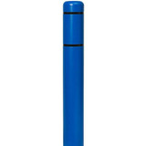 Chicken Pieces Innoplast BollardGard 7 1/8" x 60" Blue Bollard Cover with Reflective Stripes 