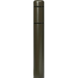 Chicken Pieces Innoplast BollardGard 7 1/8" x 60" Brown Bollard Cover with Reflective Stripes 