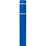  Innoplast BollardGard Blue Bollard Cover 7 1/8" x 52" with Reflective Stripes 