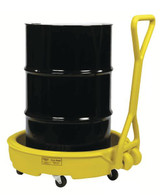 Chicken Pieces Eagle Manufacturing 1,250 lb. Drum Dolly - Durable Polyethylene Construction 