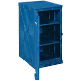 Chicken Pieces Eagle Manufacturing Blue Modular Polyethylene Acid/Corrosive Safety Cabinet 