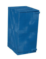 Chicken Pieces Eagle Manufacturing Blue Modular Polyethylene Acid/Corrosive Safety Cabinet 