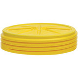 Chicken Pieces Eagle Manufacturing 20 Gallon Yellow Lab Pack Plastic Barrel Drum with Screw-On 