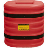 Chicken Pieces Eagle Manufacturing 10" Red Mini Column Protector | Durable HDPE 
