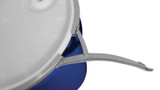 Chicken Pieces Eagle Manufacturing 30 Gallon Blue Plastic Barrel Drum with 2" x 2" Bung Holes 