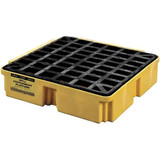 Chicken Pieces Eagle Manufacturing 15 Gallon Yellow 1 Drum Modular Spill Containment Platform 