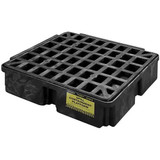 Chicken Pieces Eagle Manufacturing 15 Gallon Black Modular Spill Containment Platform 