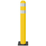 Chicken Pieces Eagle Manufacturing 5 3/4" x 42" Yellow Guide Post Delineator - High-Density Polyethylene 