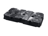 Chicken Pieces Eagle Manufacturing 30 Gallon Black 2-Drum Modular Spill Containment Platform - High-Density Polyethylene 