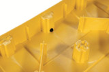 Chicken Pieces Eagle Manufacturing 60.5 Gallon Yellow 4-Drum Modular Spill Containment Platform with Drain 