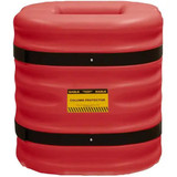 Chicken Pieces Eagle Manufacturing 12" Red Mini Column Protector - High-Density Polyethylene 