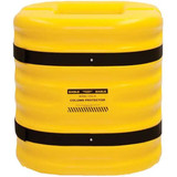 Chicken Pieces Eagle Manufacturing 6" Yellow Mini Column Protector - Tool-Free Installation 