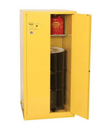 Chicken Pieces Eagle Manufacturing 55 Gallon Yellow Drum Safety Adjustable Shelves Cabinet 