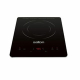 Chicken Pieces Salton Slim Induction Cooktop - 1500 W, 10 Temperature Settings, 3.2 cm Thick 