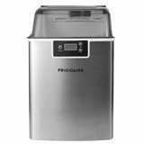 Chicken Pieces Frigidaire Chewable Nugget Ice Maker – 20 kg (44 lb.) Capacity, Stainless Steel, Quick Ice Production 
