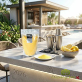 Chicken Pieces Rokz Lemon Cocktail Rimming Sugar - 1 lb. Resealable Bag, Enhances Lemon Drops & Cocktails