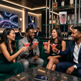 Chicken Pieces Rokz Cranberry Cosmo Cocktail Rimming Sugar - 1 lb. Bag, Gourmet Sugars with Authentic Cranberry Flavor