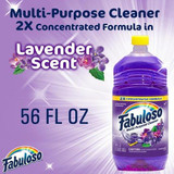 Chicken Pieces Fabuloso 3.79L/1 Gallon Concentrated Formula Lavender Scent Multi-Purpose Cleaner - 4/Case 