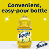 Chicken Pieces Fabuloso 169 oz./5L Concentrated Formula Lemon Scent Multi-Purpose Cleaner - 3/Case 