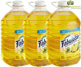 Chicken Pieces Fabuloso 169 oz./5L Concentrated Formula Lemon Scent Multi-Purpose Cleaner - 3/Case 