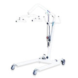 Chicken Pieces Genesis 400 Hydraulic Patient Lift - 400 lbs Capacity, Durable Powder Coated Steel 