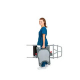 Chicken Pieces Molift Raiser Pro - Ergonomic Sit-to-Stand patient Lift, Low Step-On Height, Versatile Handle 