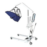 Battery-Powered Patient Lift - 450 lbs Capacity, 27.5" to 76" Lifting Range 