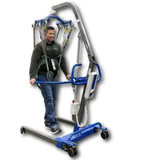  Med-Mizer MedRiser Patient Lift - Fully Powered, 6-Point Spreader Bar, Height & Base Adjustability 