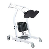  Spryte Manual Patient Lift Stand Aid, 400 lbs Capacity, Fits Narrow Doorways for Side Support Straps 