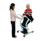  Spryte Manual Patient Lift Stand Aid, 400 lbs Capacity, Fits Narrow Doorways for Side Support Straps 