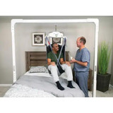  Castor Free Standing Track & Portable Ceiling Patient Lift, Versatile No-Installation System 