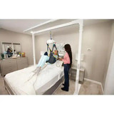  Castor Free Standing Track & Portable Ceiling Patient Lift, Versatile No-Installation System 