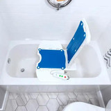  ShowerBuddy BathLyft Patient Bath Lift, 300 lbs Capacity, Automatic Reclining Backrest 