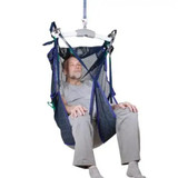  Handicare Universal Quilted Patient Lift Sling with Head Support - Lateral Trunk Support 