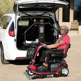 Chicken Pieces Bruno Joey® Vehicle Lift for Scooters and Powerchairs - Easy Drive-On Platform, Self-Leveling 
