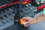 Chicken Pieces Bruno Chariot Vehicle Lift - 360-Degree Swivel Wheels, One-Button Operation 