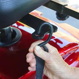 Chicken Pieces Bruno Chariot Vehicle Lift - 360-Degree Swivel Wheels, One-Button Operation 