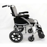 Chicken Pieces Karman Lightweight S-Ergo 115 Transport Manual Wheelchair, 250 lbs Capacity 