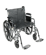 Chicken Pieces Drive Medical Sentra HD 450 Manual Wheelchair, 20" Wide Seat, 450 lbs. Weight Capacity 