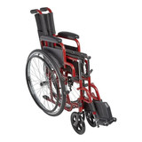 Chicken Pieces Circle Specialty Ziggo Manual Wheelchair - Folding, Color-Coded Frames, Up to 250 lbs Capacity 