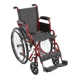 Chicken Pieces Circle Specialty Ziggo Manual Wheelchair - Folding, Color-Coded Frames, Up to 250 lbs Capacity 