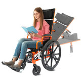 Chicken Pieces Circle Specialty Ziggo Pro Reclining Manual Wheelchair - Color-Coded Frames 