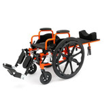 Chicken Pieces Circle Specialty Ziggo Pro Reclining Manual Wheelchair - Color-Coded Frames 