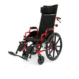 Chicken Pieces Circle Specialty Ziggo Pro Reclining Manual Wheelchair - Color-Coded Frames 