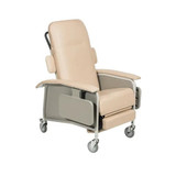 Chicken Pieces Drive Medical 4-Position Clinical Care Recliner Manual Wheelchair 